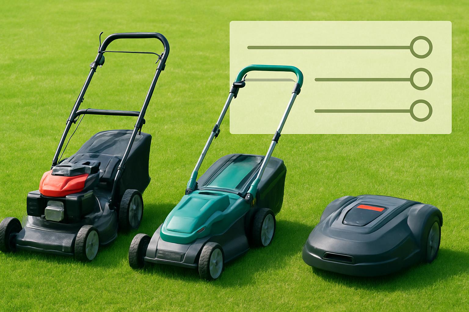 Wybór kosiarki – spalinowa vs elektryczna vs robot koszący. Najważniejsze parametry, które trzeba porównać