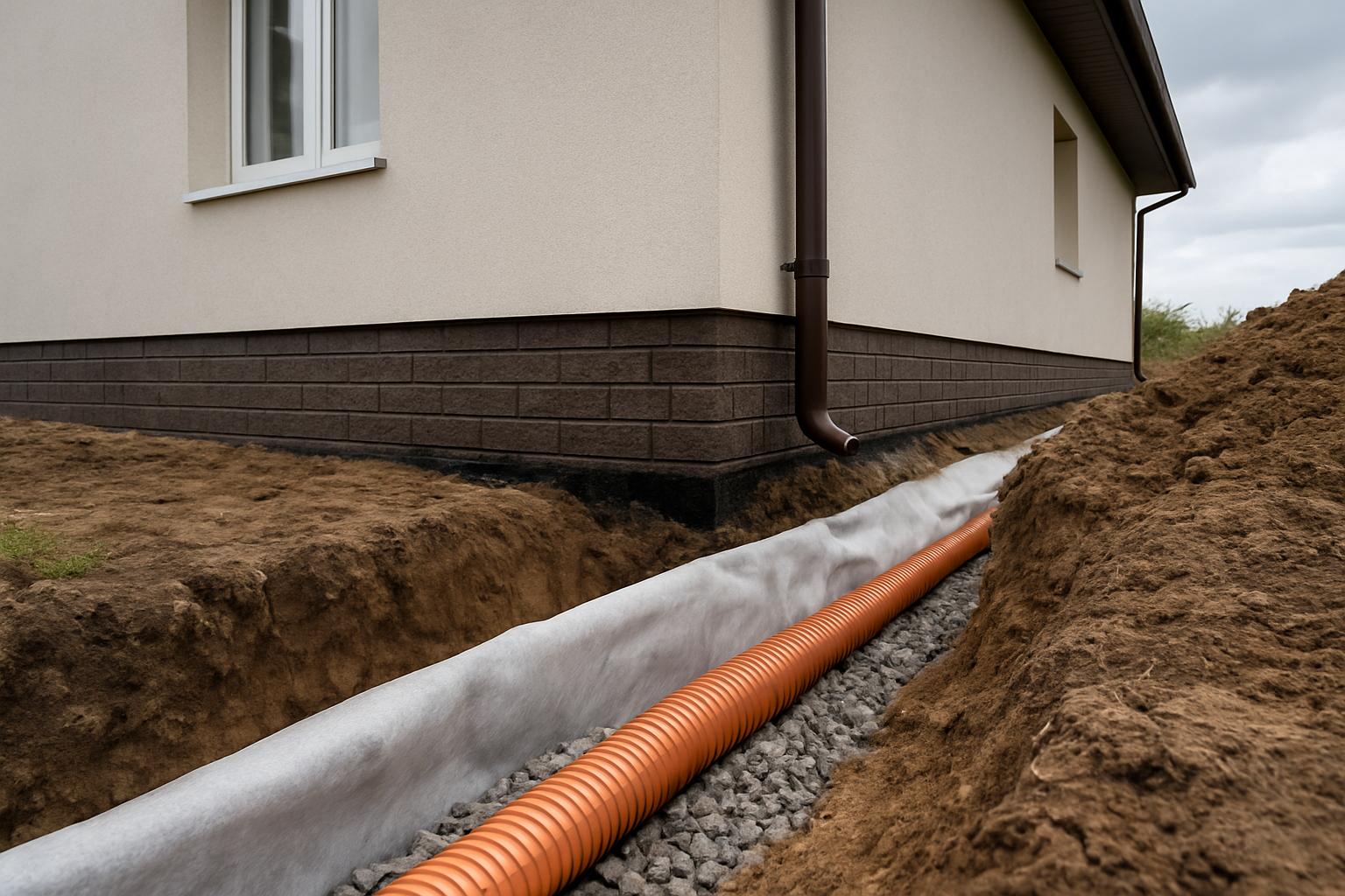Drenaż opaskowy wokół domu – zabezpieczenie fundamentów przed wilgocią. Dlaczego wilgoć pod fundamentami to problem, który nie może zostać zbagatelizowany Drenaż opaskowy wokół domu – zabezpieczenie fundamentów przed wilgocią. Dlaczego wilgoć pod fundamentami to problem, który nie może zostać zbagatelizowany